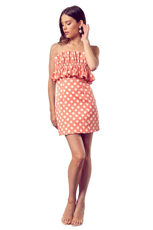 Ruffle Polka Dot Dress