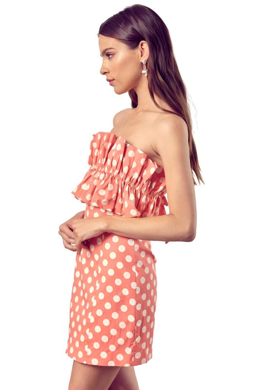Ruffle Polka Dot Dress
