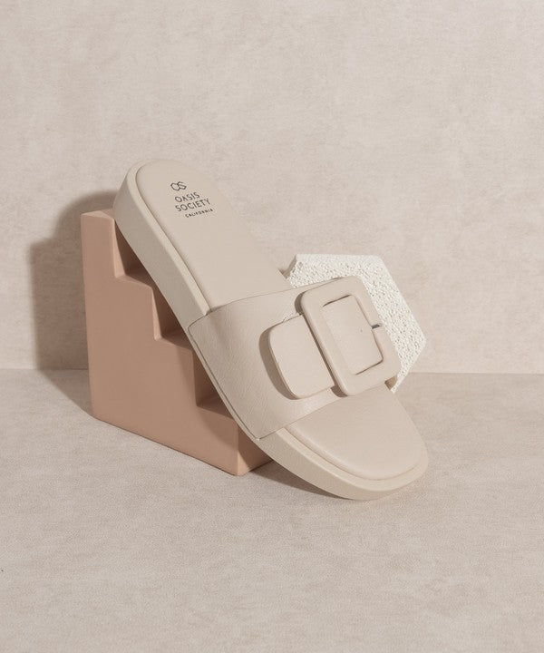 Daisy - Single Buckle Slide - The Lelia