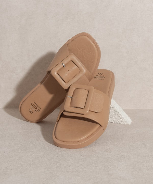 Daisy - Single Buckle Slide - The Lelia