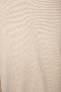 OVER FITTED LONG SLEEVE SWEATER TOP