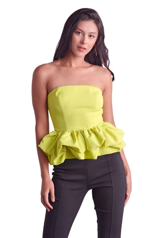 Off Shoulder Ruffle Top