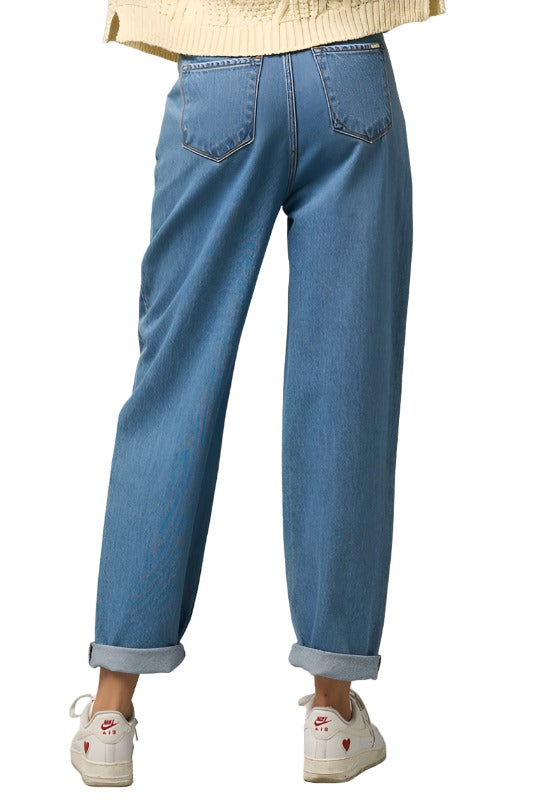 Super High Waist Slouch Jeans