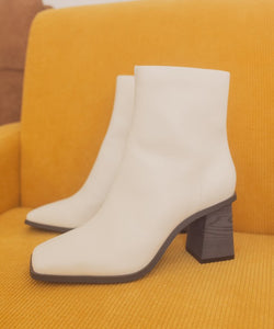 Vera - Square Toe Ankle Boots