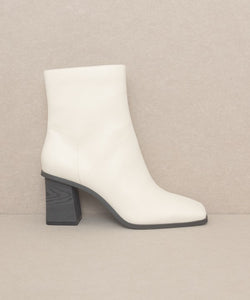 Vera - Square Toe Ankle Boots