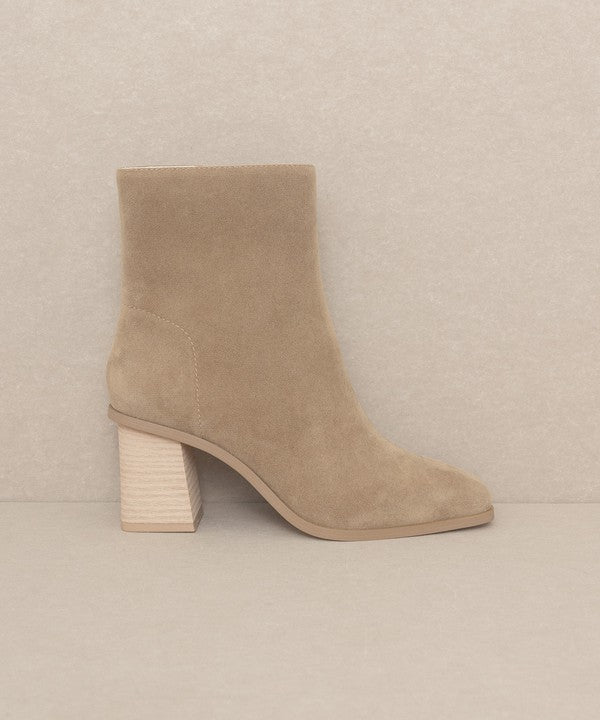 Vera - Square Toe Ankle Boots