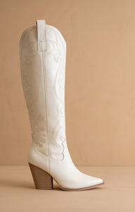 The Astrid - Knee High Cowboy Boots