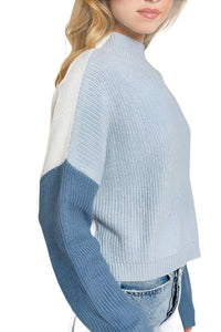 Color Block Oversize Sweater - The Lelia