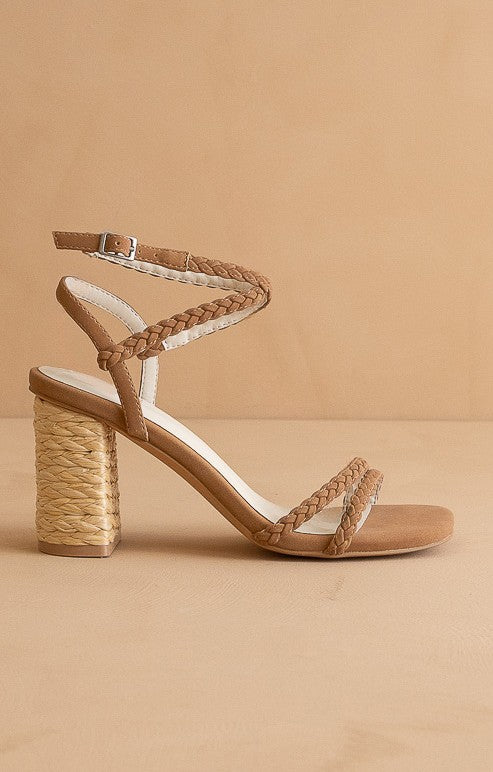 The Colmar - Jute Heel Braided Sandals
