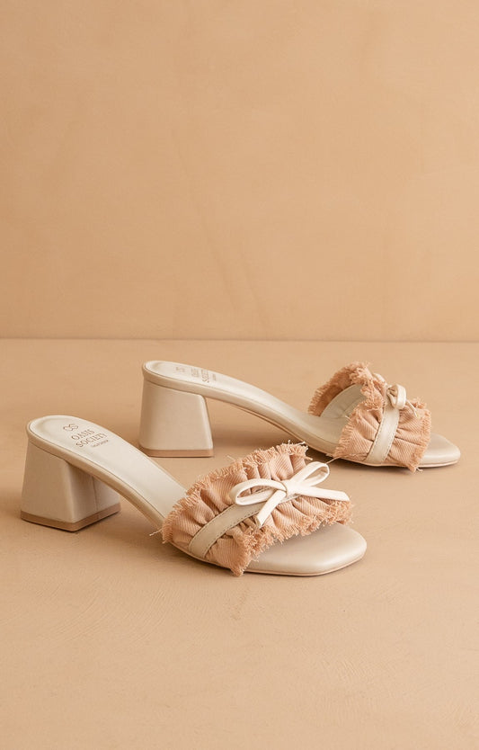 The Julissa - Romantic Low Heel Sandals