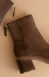 Megan - Lug Chelsea Booties