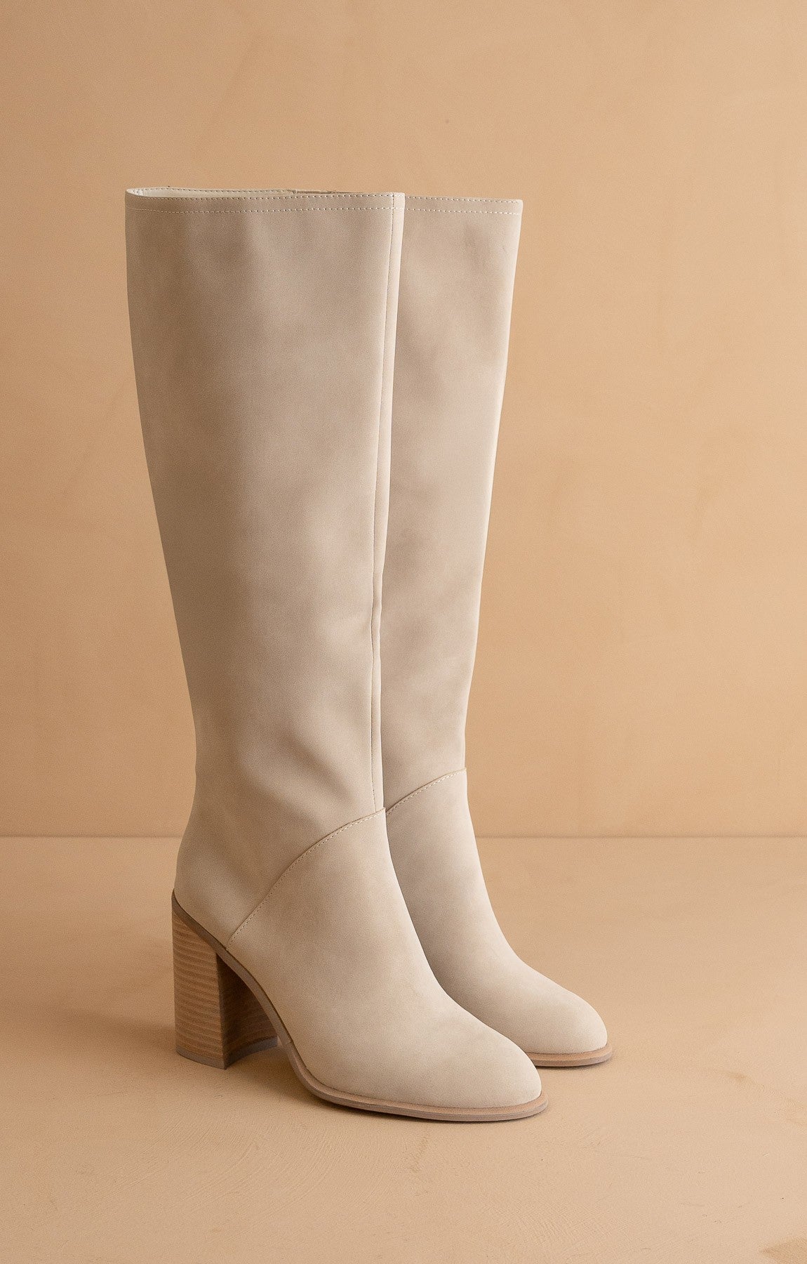 Shiloh - Knee High Block Heel Boots