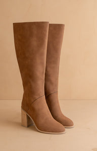 Shiloh - Knee High Block Heel Boots