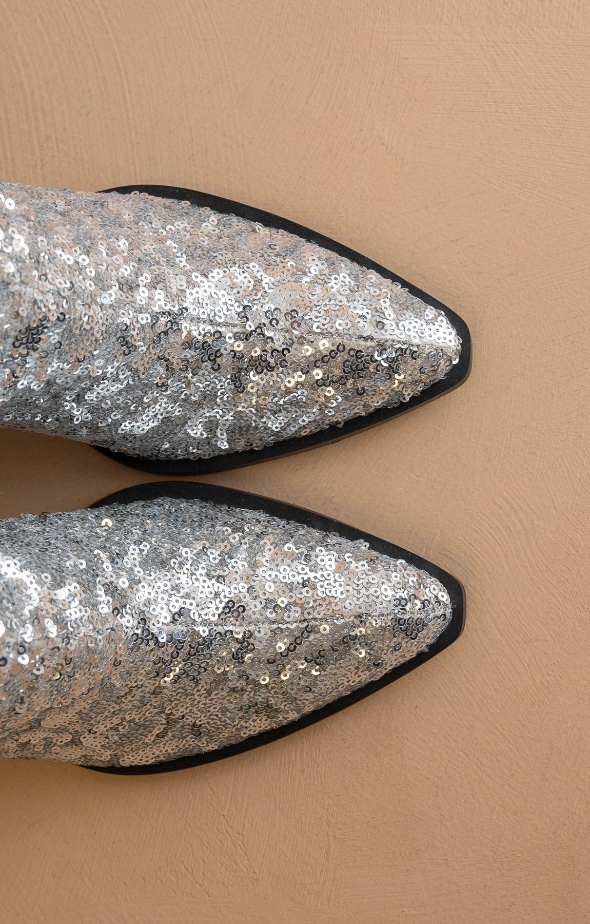 The Jewel - Knee High Sequin Boots