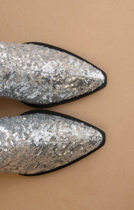 The Jewel - Knee High Sequin Boots