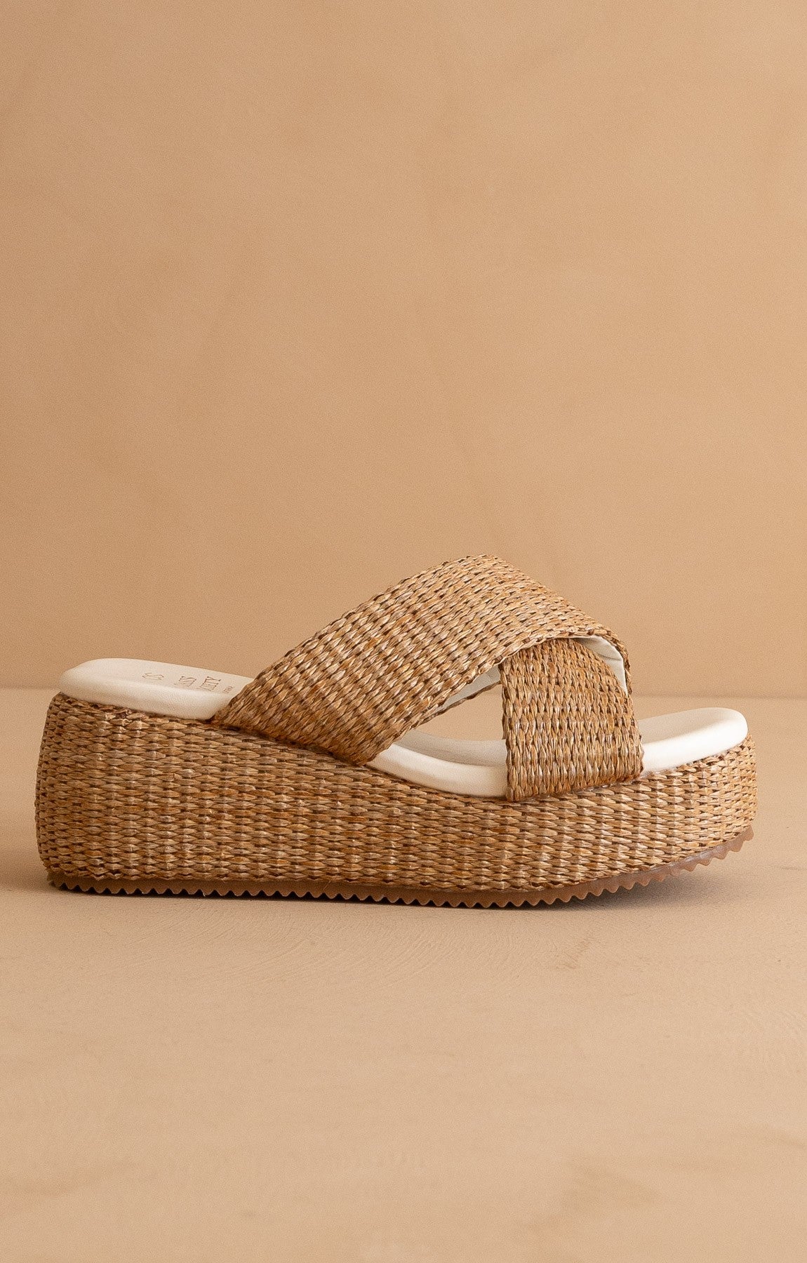 The Fresno - Raffia Platform Sandals