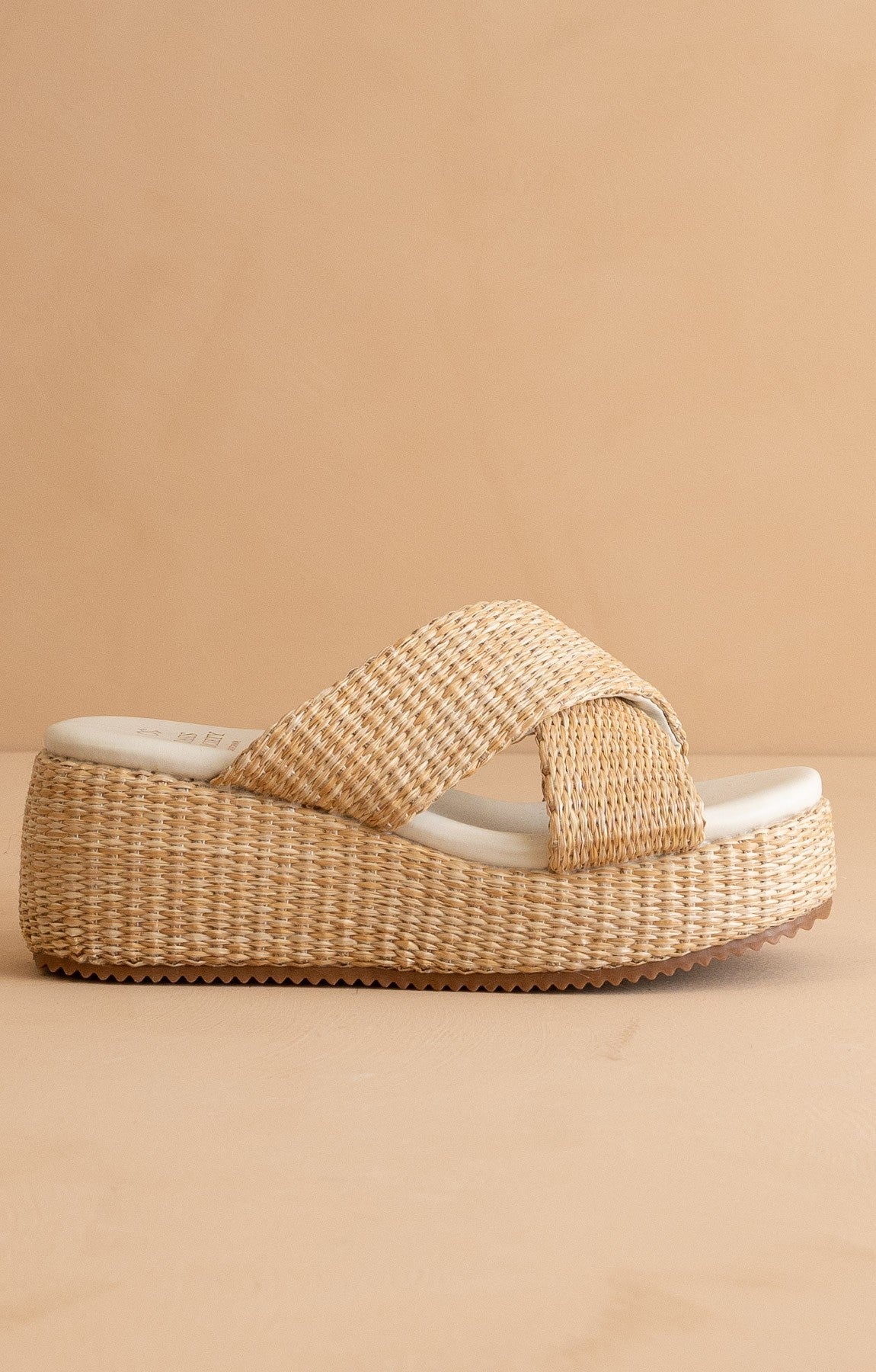 The Fresno - Raffia Platform Sandals