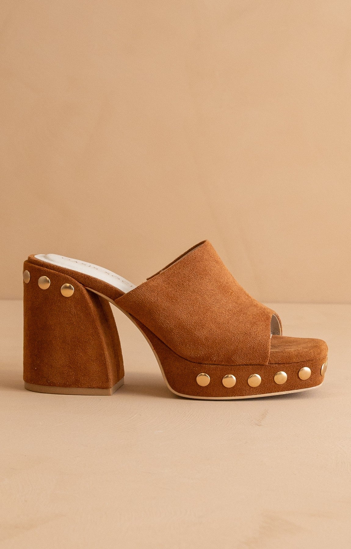 Leona - Studded Platform Heels
