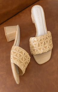 Winona- Perforated Sandal