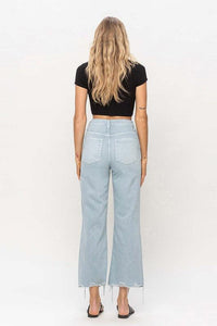 90"s Vintage Crop Flare Jeans - The Lelia