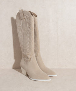 Samara   Embroidered Tall Boot