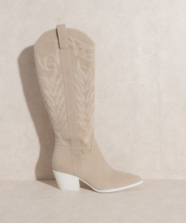 Samara   Embroidered Tall Boot