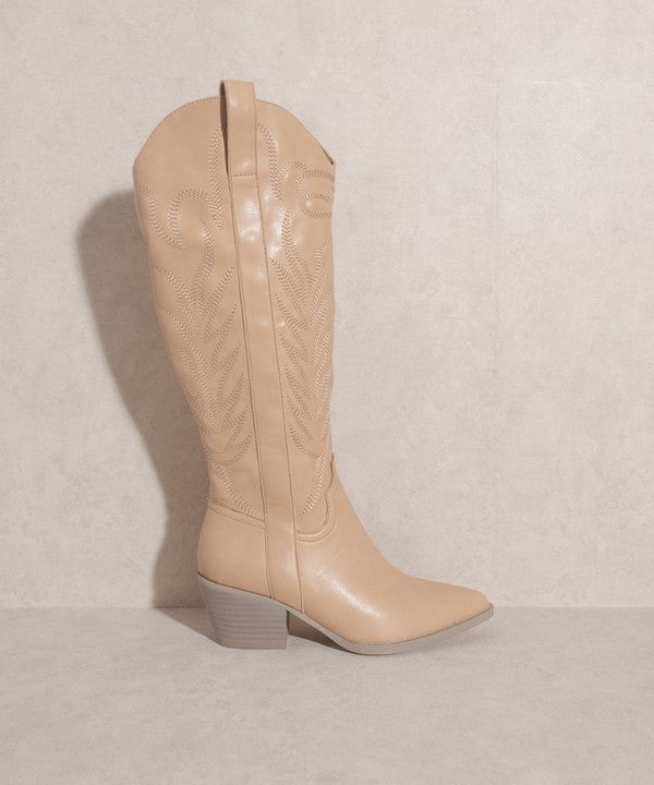 Samara   Embroidered Tall Boot