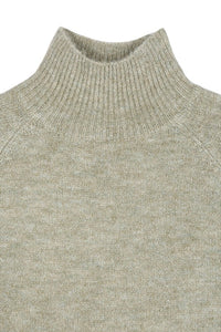Crop mock neck sweater - The Lelia